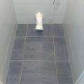 pose de carreaux 45x45 dans wc