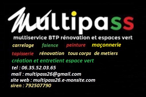 Multipass Rénovation                                       Artisan Carreleur Faïencier